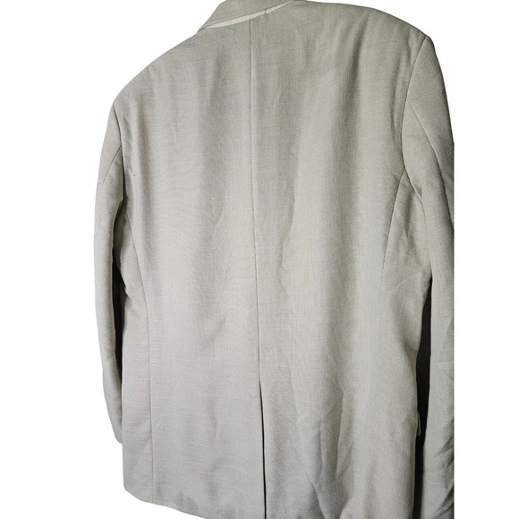 Ralph Lauren Linen Blend Blazer Mens‎ Size 42R  Beige Modern Fit - Picture 2 of 9